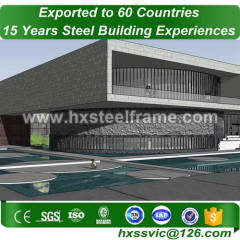 30x60 metal building made of steel framing nz new-designed for Victoria client
