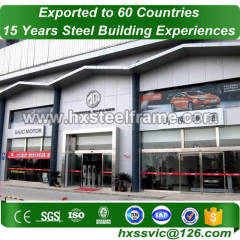 structural steel sections formed structure steel buildings with ISO standard