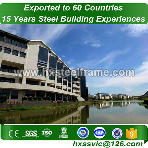 structure of steel and light steel structure modern modular export to Algiers