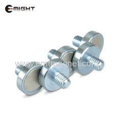 Pot Magnet Magnetic Assembly neodymium strong magnets With External D20 Magnetic Tools magnetic chuck