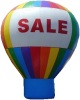 Inflatable advertising rooftop balloon