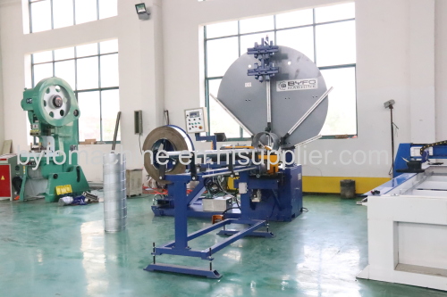 HVAC Fabrication Tubeformer spiral duct machine