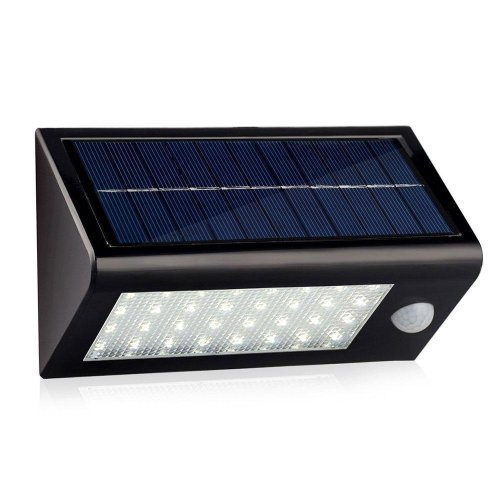 32 LED Solar Powered PIR Motion Sensor Light Rechargeable Waterproof Outdoor Solar Wall Porch Pathway Garden Street