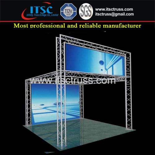 10x10ft Simple Trade Show Booth Exhibition Display Square Truss Rigging