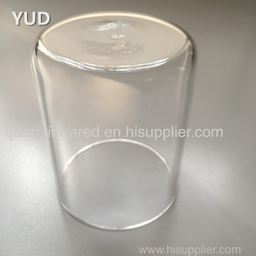 Low Form Quartz Crucibles with Lid