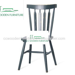 Nordic wood backrest chair American chair Windsor chair for dining room patio furniture