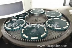 Stator parts double side surface fine grinding machine