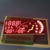 Custom design Super bright red 7 segment led display module for Automobile Instrument Panel