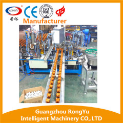 Rotary type LED bulb light semi-automatic assembly line Made in China