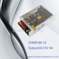 60W 12V single output Switching Power Supply for LED Lighting application
