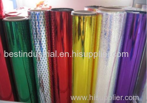 COLOR POLYESTER METALIZED FILM