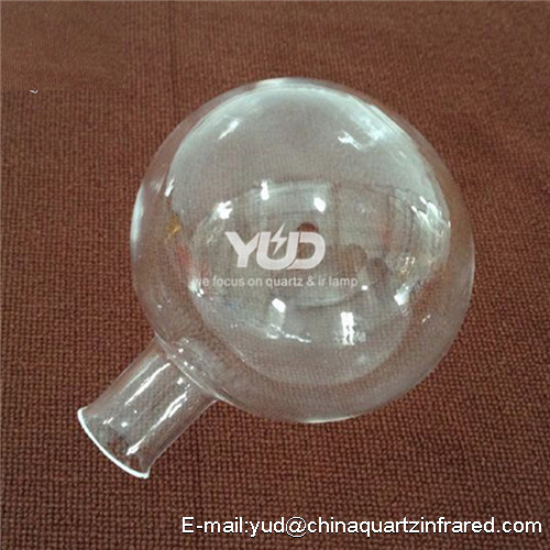 customized clear quartz glass boiling flask Different Quartz Glass Boiling Flask for Lab Use
