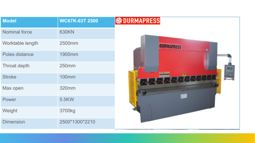 anhui maanshan WC67K series cnc hydraulic press brake for sale