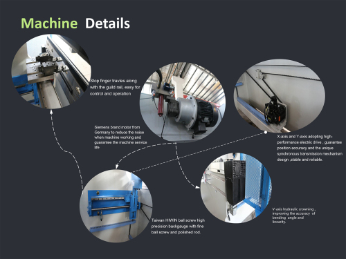 Delem cnc controller aluminum profile bending press brake machinery