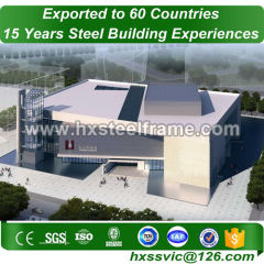 heavy Steel frame formed building steel frame nice-designed provide to Quito