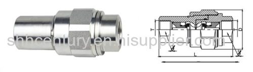 KZE-BA Thread Lock Type Hydraulic Quick Coupling GROMELLE 6000 Interchangeable