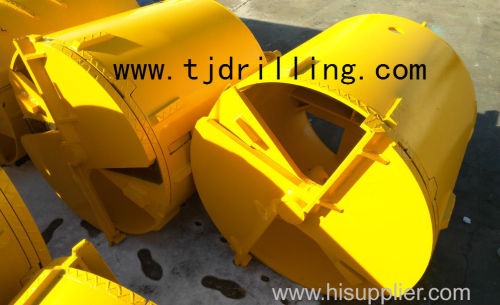 Double Cut Cleaning Bucket 800mm Used for Deep Foundation Piling Work