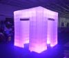 Led Inflatable photobooth with 2 doors