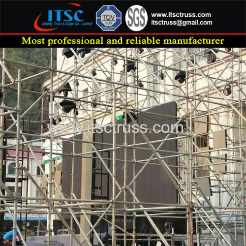 Steel Ring Lock Scaffolding for Speaker in Outdoor Events