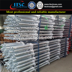 Hardware Steel Ring Lock Scaffolding Vertical Pipes