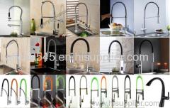 high quality suqare pull out kitchen faucet mixer tap hot and cold water mixer tap