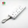 UK 3 outlet surge protection overload protection extension power strip
