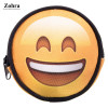 Zohra Creative Printing Round Emoji Coin Wallet