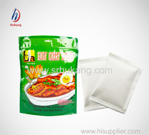 Made in China self heating bag with lunch box for warm food