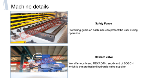 CNC Hydraulic Guillotine steel bar Shearing Machine