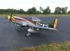 TOPRC model plane ARF Giant scale rc model plane 89