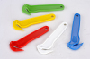 Concealed blade safety cutter knives with tape splitter