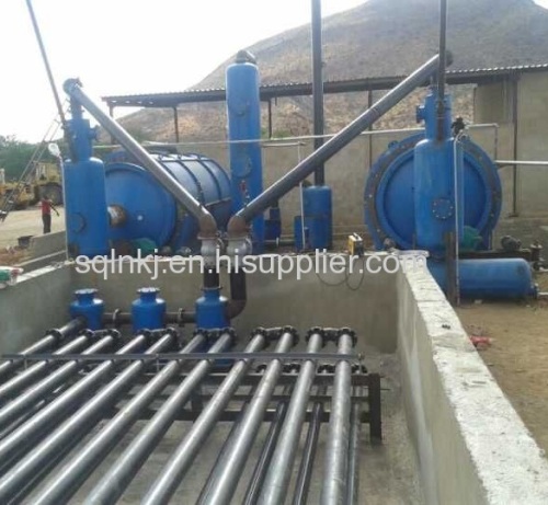 used tyre recycling machine to fuel oil