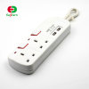 ETL Lisetd 2 outlet Surge protector with 2 USB power strip