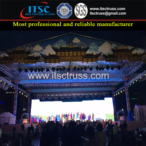 Mongolia Lighting Trussing Roofing Projects