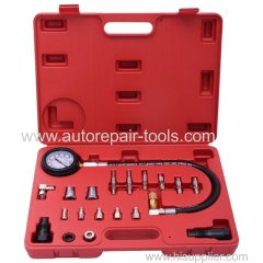 Compression Cylinder Pressure Tester Gauge Kit For Diesel Truck