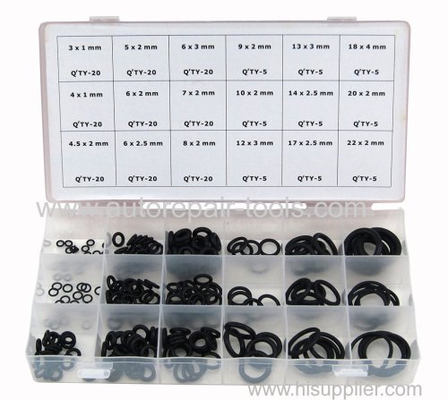 225 PC O-Ring Assortment