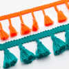 Crochet Braided beaded Tassel