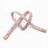 Jacquard Embroidered braided drawcord