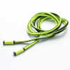 soft polyester drawcord for pants or hoodies with plastic tips
