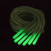 soft polyester elastic drawcord with reflective color and silicone tips