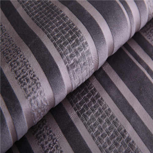 strip style viscosed velboa fabrics