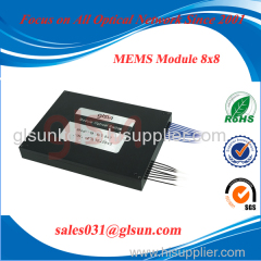 GLSUN 8x8 MEMS Fiber Optical Switch MEMS Module
