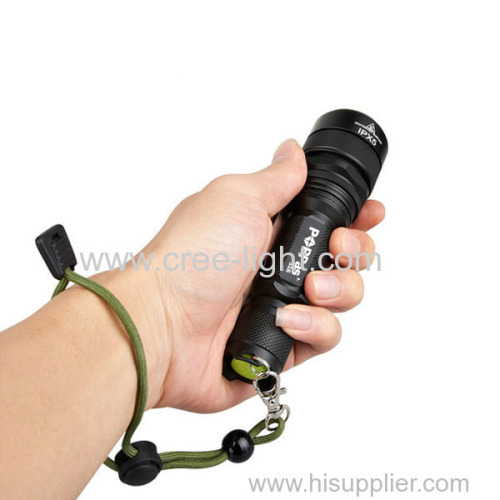 Telescopic Zoom T6 Tactical LED Flashlight