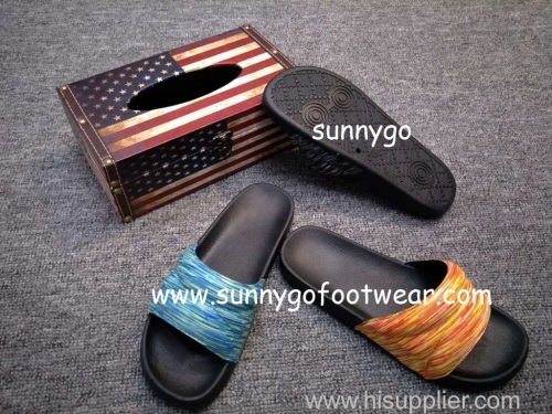 The fashion design women slippers flat open toe shoes for outdoor