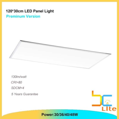 100lm/w led panelen 30x120 40W cool white TUV listed