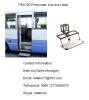 Pneumatic retractable bus door foot step