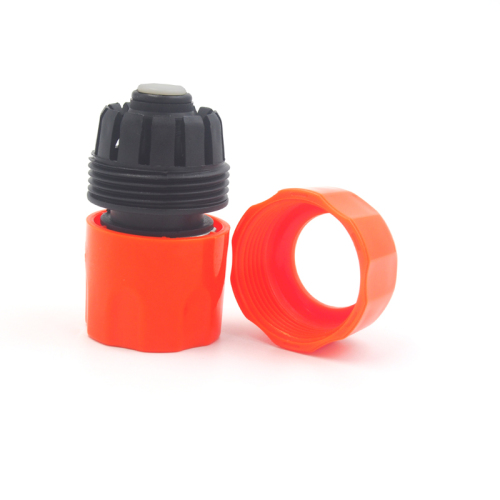 Plastic 19MM Water Hose Quick Connector With Waterstop