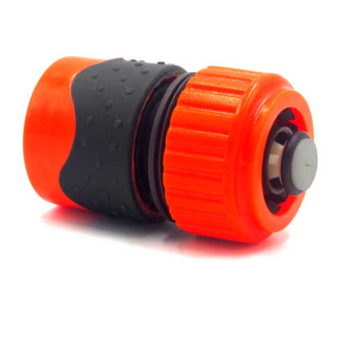 Plastic Soft 3/4 inch water hose quick connector with waterstop