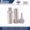 Stainless Steel Button Type Semi Automatic Quick Coupling Chemical Quick Disconnect Coupling