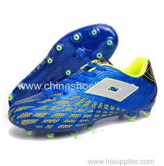 Soccer sport shoes with LED lights TPU shoes factory